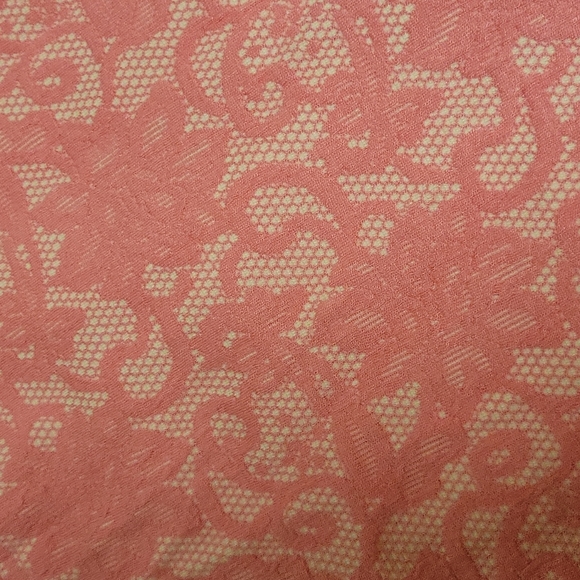 Francesca's hot pink lace circle skirt - Picture 5 of 5